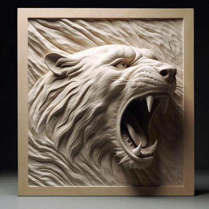 نموذج ثلاثي الأبعاد لآلة CNC 3D Art 